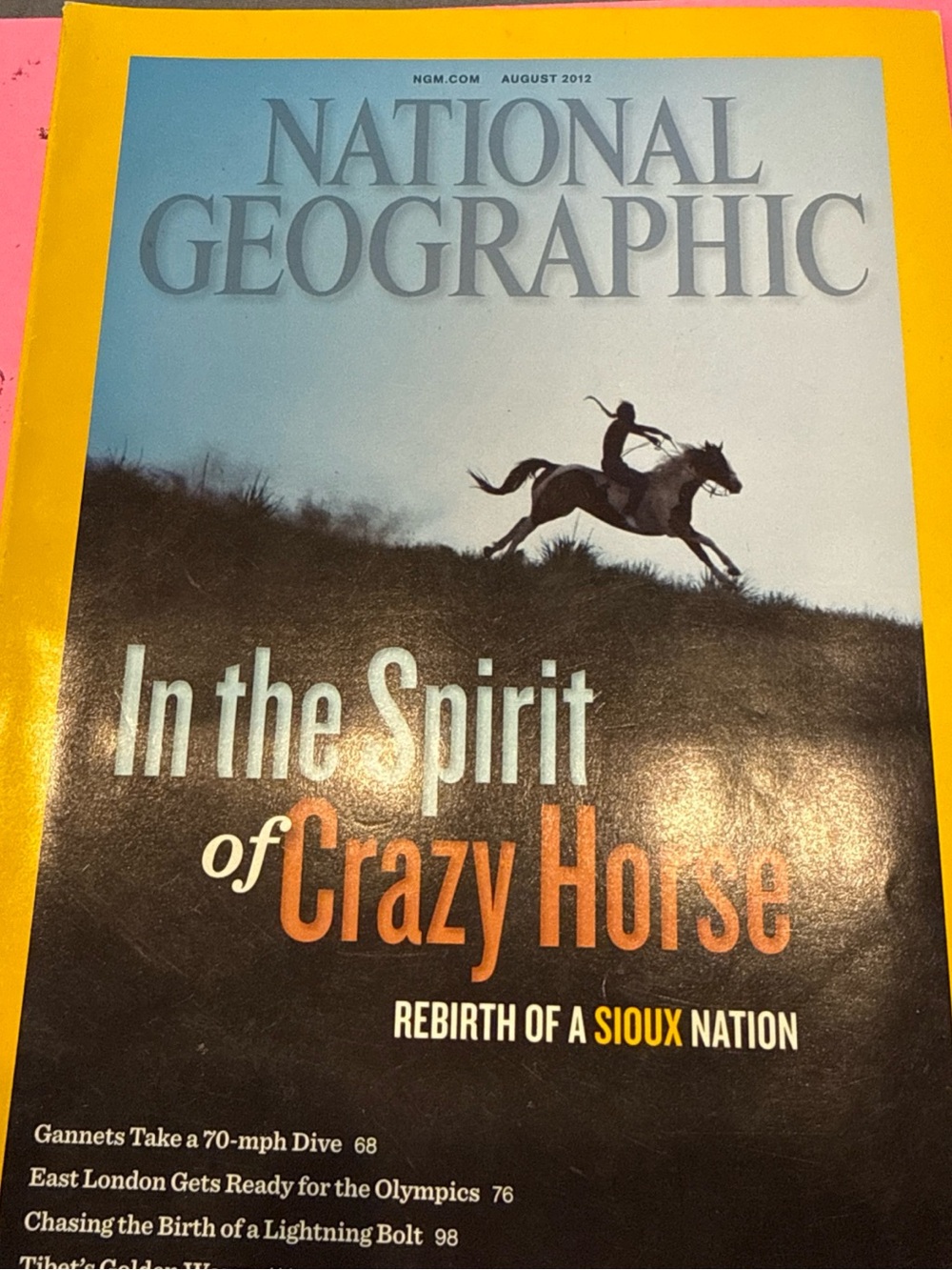 National Geographic August 2012 Magazine Issue